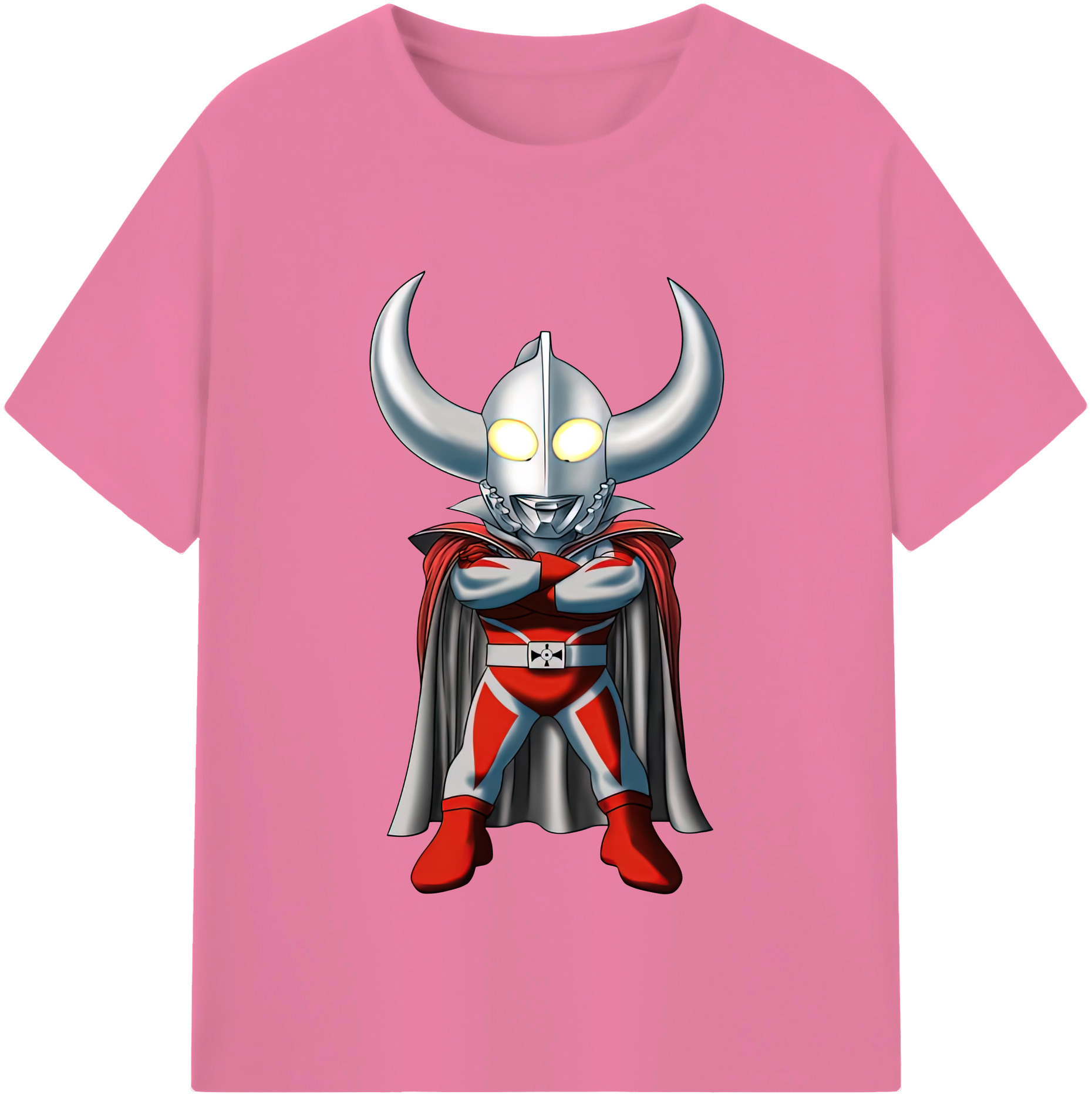 （画像用） ウルトラマン Ultraman 綿100％半袖Tシャツ（フロントプリント）